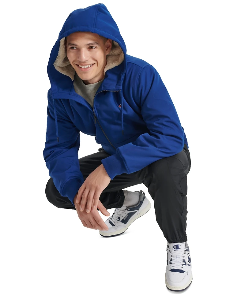 Champion Men's Sport Shell Hooded Zipper Jacket