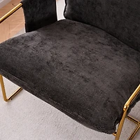 Simplie Fun Contemporary Velvet Accent Chair Comfort, Style, and Durability