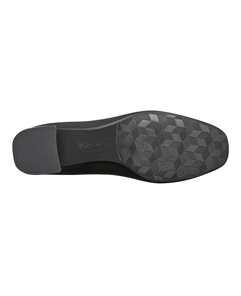 Easy Spirit Women's Denisa eFlex Knit Block Heel Pumps