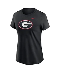 Nike Women's Black Georgia Bulldogs Primetime Evergreen Logo T-Shirt