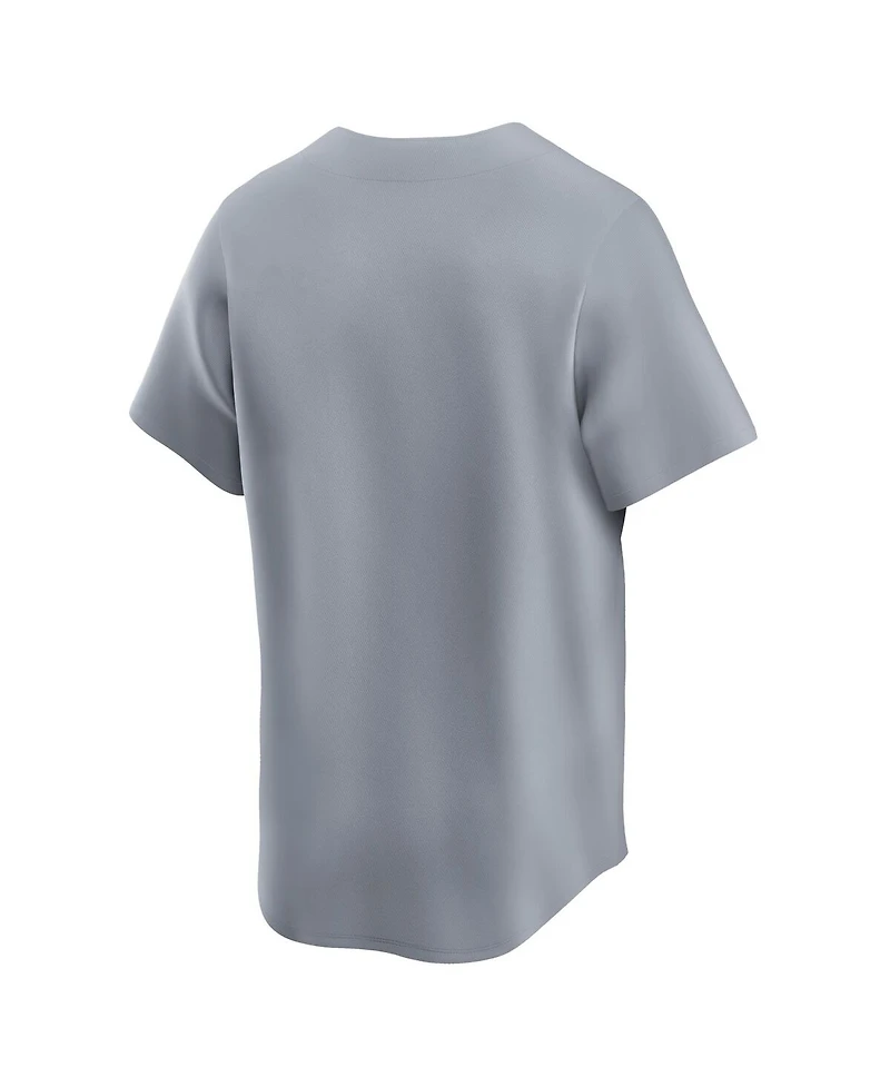Nike Men's Gray Brooklyn Dodgers Cooperstown Collection Limited Jersey
