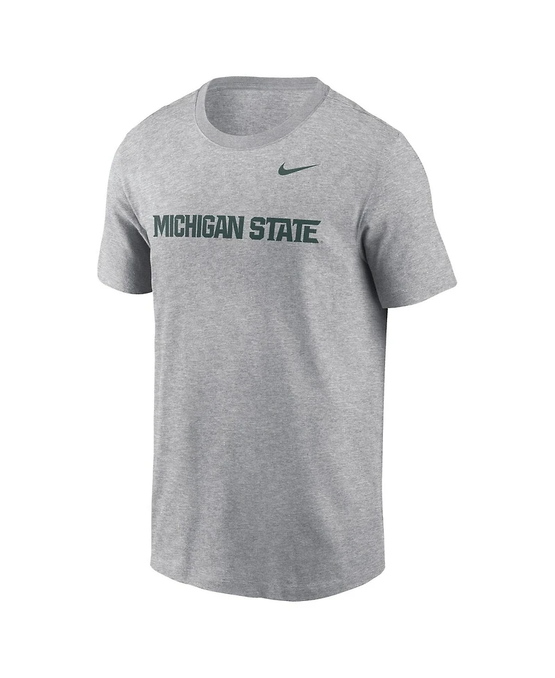 Nike Men's Michigan State Spartans Primetime Evergreen Wordmark T-Shirt
