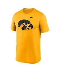 Nike Men's Gold Iowa Hawkeyes Primetime Legend Logo T-Shirt