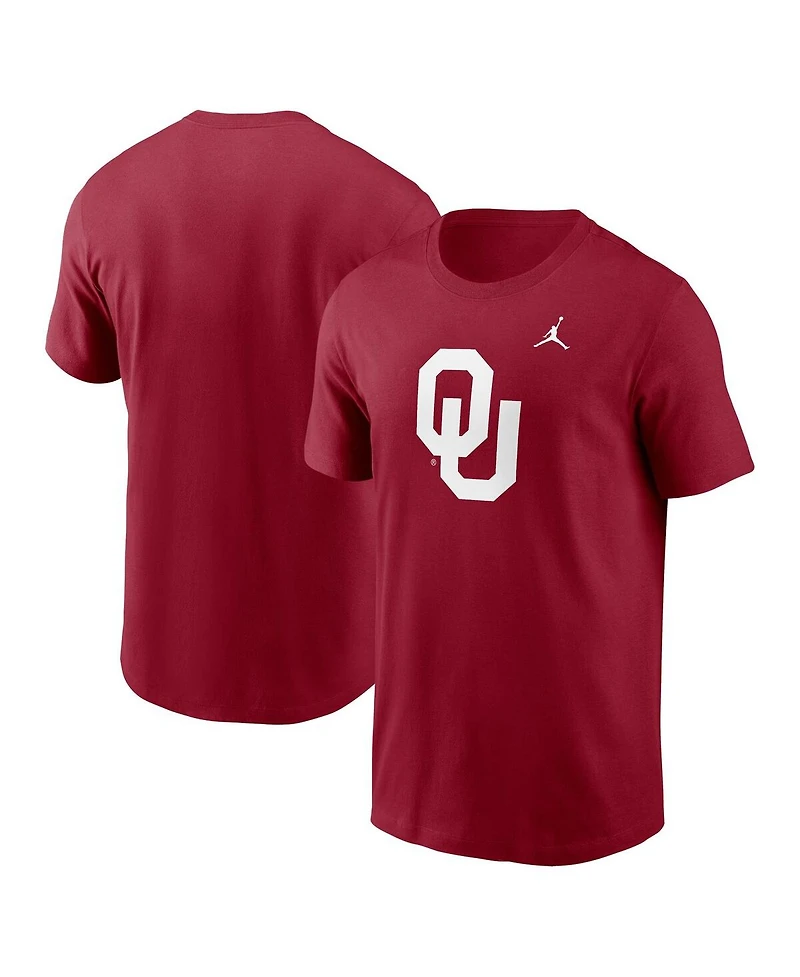 Jordan Men's Oklahoma Sooners Primetime Evergreen Logo T-Shirt