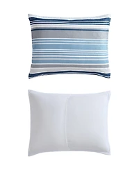 Closeout! Nautica Bradlee 3 Piece Comforter Set, King