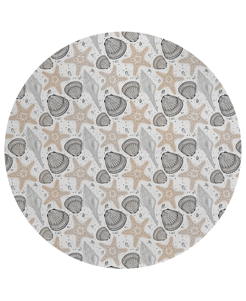 Dalyn Seabreeze Washable SZ4 8'x8' Round Area Rug