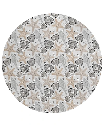Dalyn Seabreeze Washable SZ4 8'x8' Round Area Rug