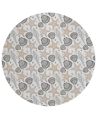 Dalyn Seabreeze Washable SZ4 8'x8' Round Area Rug