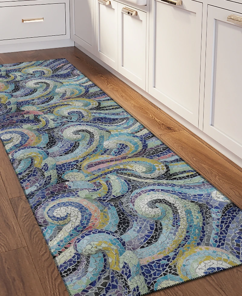 Dalyn Seabreeze Washable SZ14 2'3x7'6 Runner Area Rug