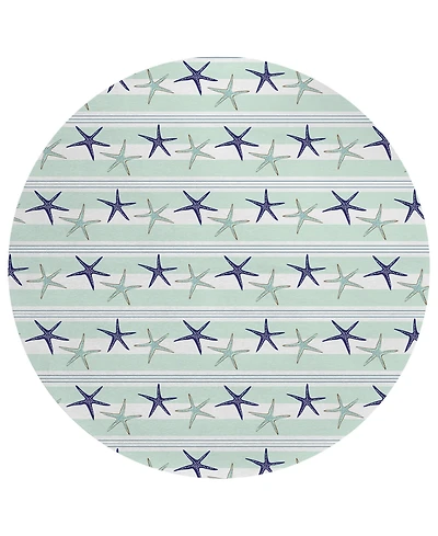 Dalyn Seabreeze Washable SZ12 8'x8' Round Area Rug