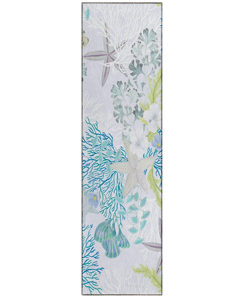 Dalyn Seabreeze Washable SZ1 2'3x7'6 Runner Area Rug