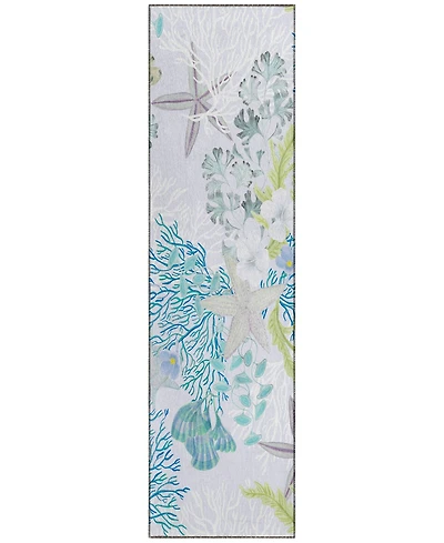 Dalyn Seabreeze Washable SZ1 2'3x7'6 Runner Area Rug