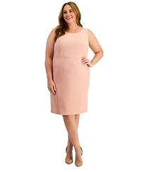 Le Suit Plus Two-Piece Dress