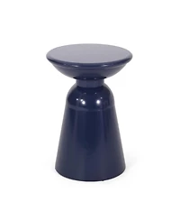 Streamdale Modern Pedestal Side Table Set Sophisticated Flair, Chic Minimalism