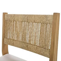 Streamdale Outdoor Dining Set Acacia Wood Elegance, Thick Cushioned Comfort