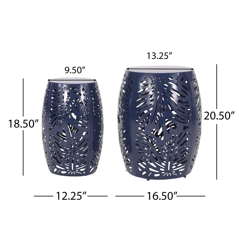 Simplie Fun Modern No-Assembly Accent Table Set with Durable Frame and Elegant Design