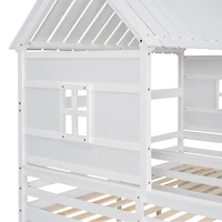 Streamdale Twin Platform Bed with Drawers (White)