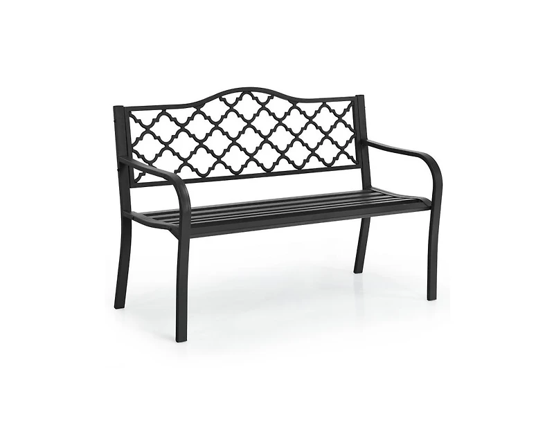 Slickblue 50 Inch Patio Garden Bench Loveseats