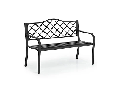 Slickblue 50 Inch Patio Garden Bench Loveseats