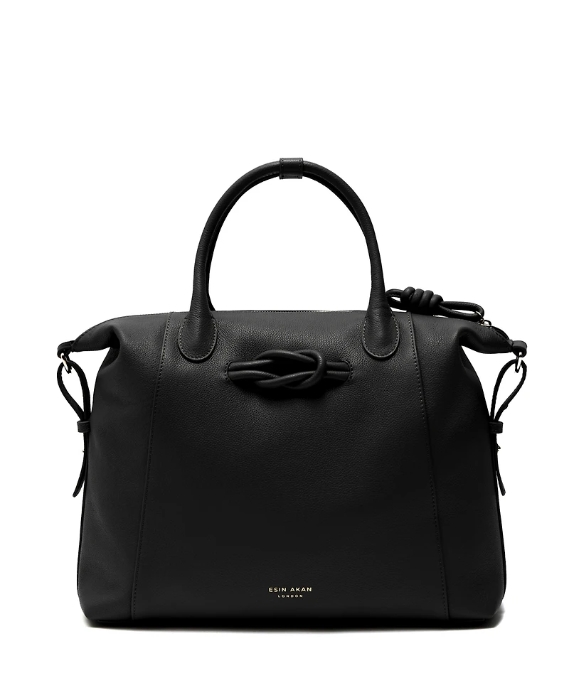 Esin Akan Wimbledon Large Leather Backpack Tote
