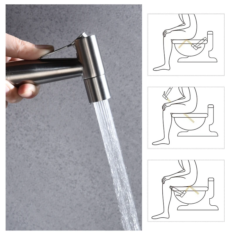 Bidet Sprayer For Toilet, Handheld Cloth Diaper Sprayer