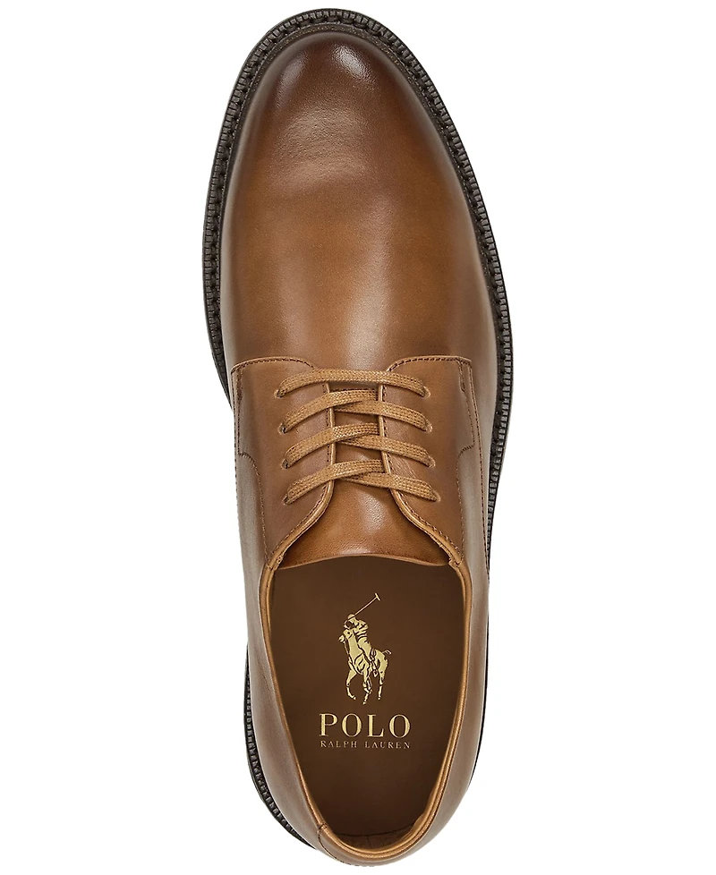Polo Ralph Lauren Men's Asher Burnished Leather Derby Dress Shoe