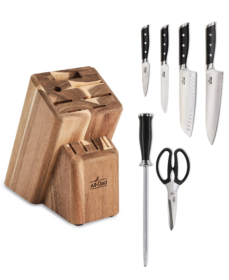 All-Clad 7 Pc Knife Block Set
