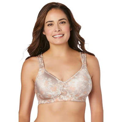 Comfort Choice Women's Microfiber Wireless Lightly Padded T-Shirt