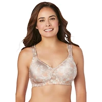 Comfort Choice Women's Microfiber Wireless Lightly Padded T-Shirt