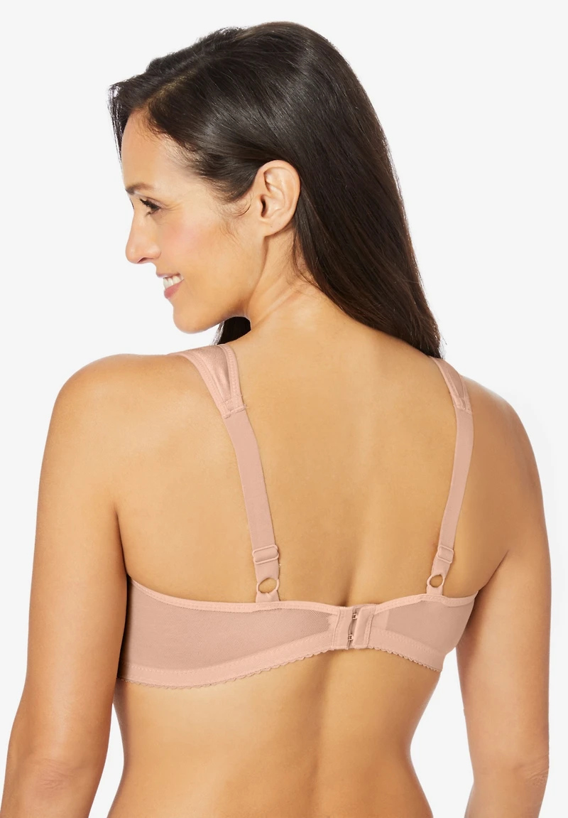 Comfort Choice Women's Easy Enhancer Wireless Bra