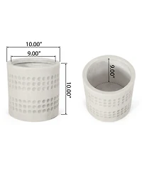 Effortless Outdoor Decor Round Patio Table Accessory