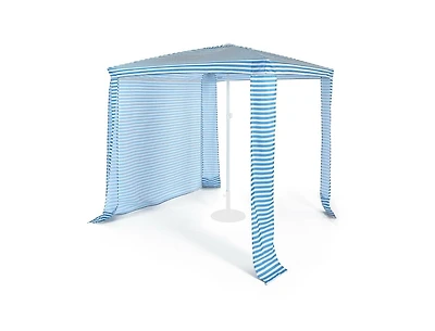 Slickblue 6.6 x Feet Foldable and Easy-Setup Beach Canopy With Carry Bag