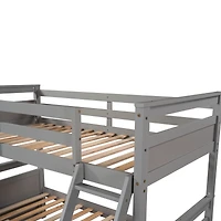 Streamdale Twin Over Full Bunk Bed With Storage