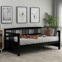 Streamdale Modern Solid Wood Daybed, Multifunctional, Twin