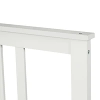 Streamdale Wood Platform Bed With Headboard And Footboard