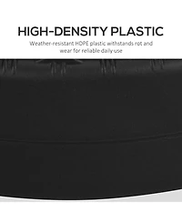 Portable, Fillable Umbrella Stand with Adjustable Pole Support