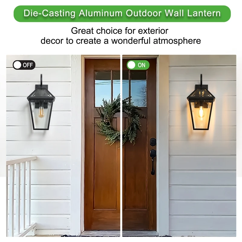 Streamdale Modern Outdoor Waterproof Wall Lamp(2pack)