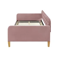 Streamdale Twin Upholstered Daybed With 4 Support Legs