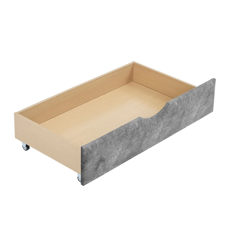 Streamdale Furniture Upholstered Daybed with Drawers and Tufted Sofa Bed