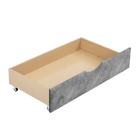 Streamdale Furniture Upholstered Daybed with Drawers and Tufted Sofa Bed