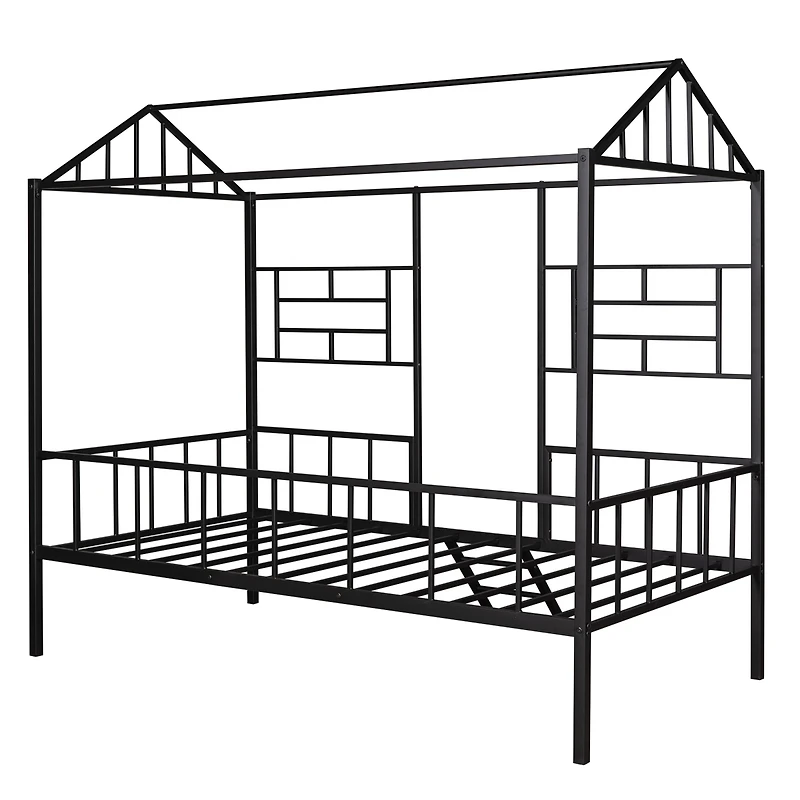Streamdale Twin Metal Bed Frame with Slat Support