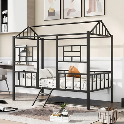 Streamdale Twin Metal Bed Frame with Slat Support