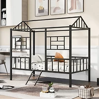 Streamdale Twin Metal Bed Frame with Slat Support