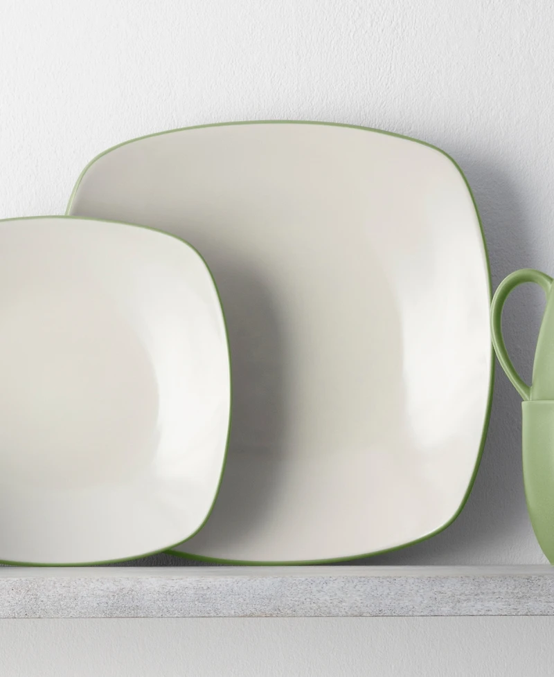 Noritake Colorwave Square Dinner Plates, Set of 4
