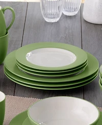 Noritake Colorwave Rim Dinner Plates, Set of 4
