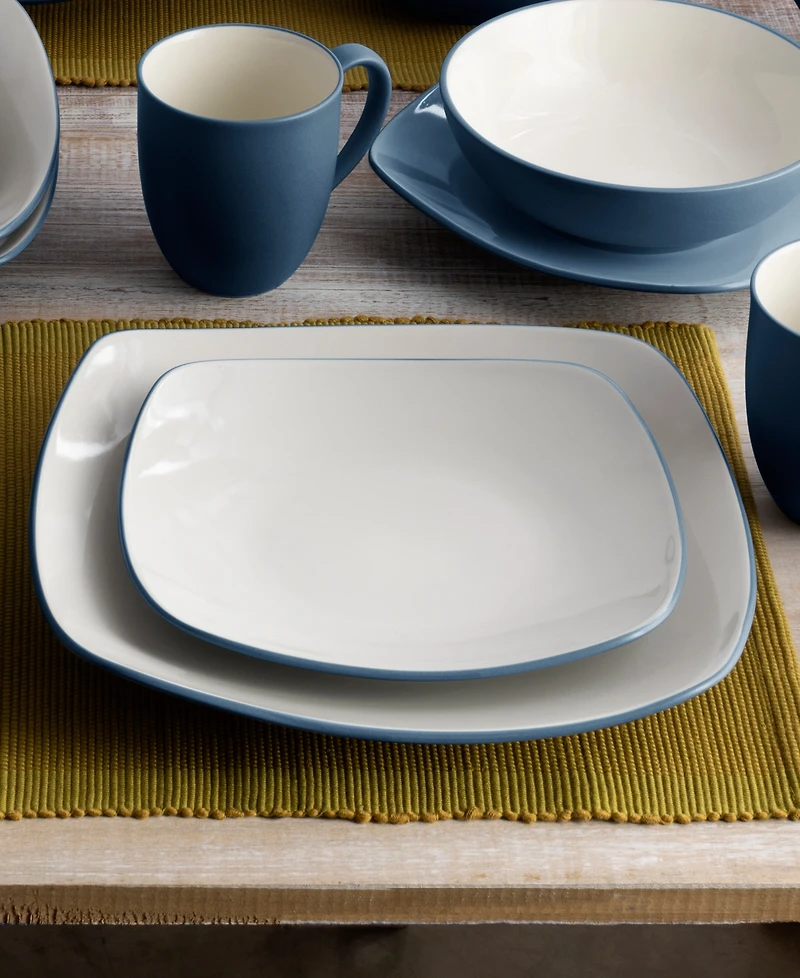 Noritake Colorwave Square Dinner Plates, Set of 4