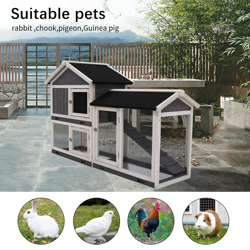 Streamdale Small Animal Housing Options Hutch, Cage & Pet House