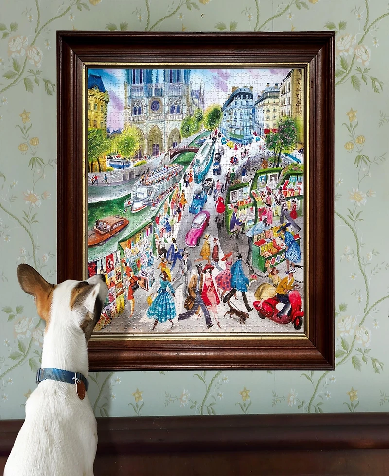Eeboo Piece Love Paris Bookseller Puzzle