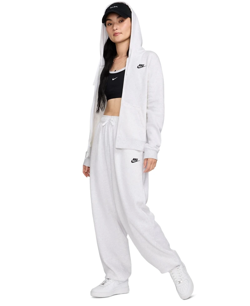Nike Women's Sportswear Club Fleece Full-Zip Hoodie