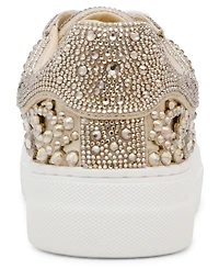 Betsey Johnson Women's Reily Rhinestone Platform Sneakers